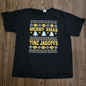 Delta Pro Weight Pittsburgh Christmas Shirts Size XL